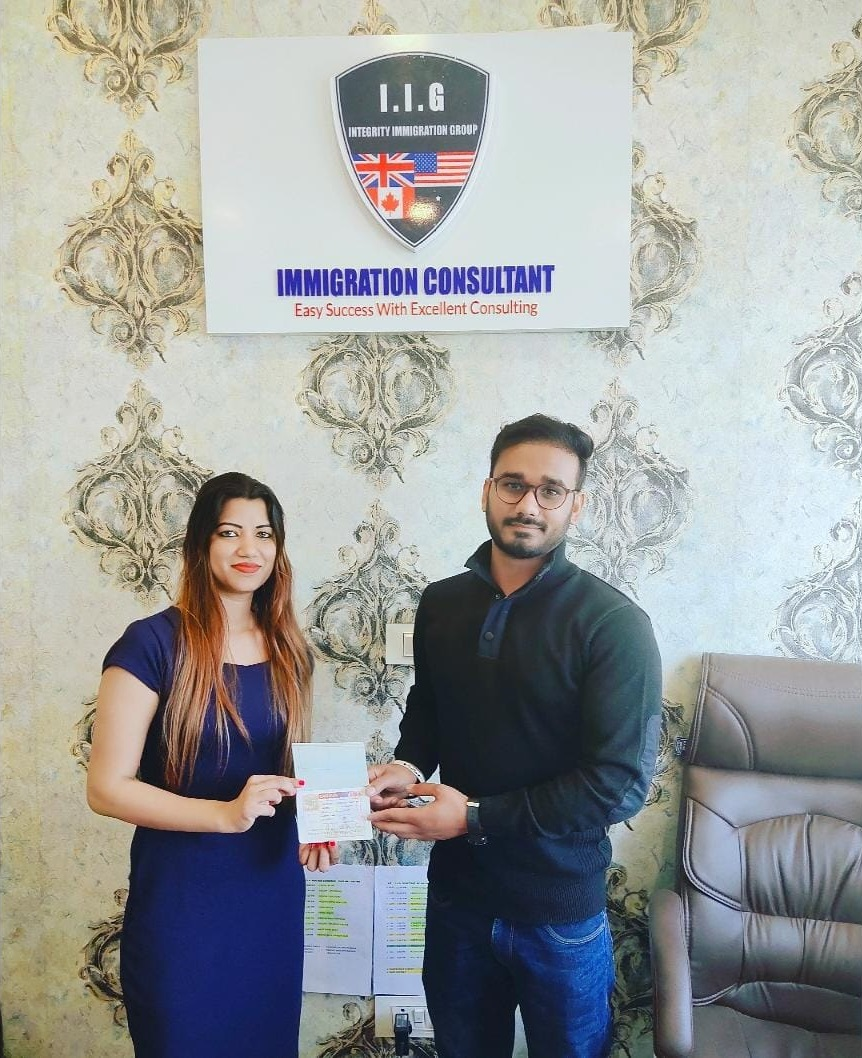 Rahul Sharma Visa - Canada - Integrity Immigration Group
