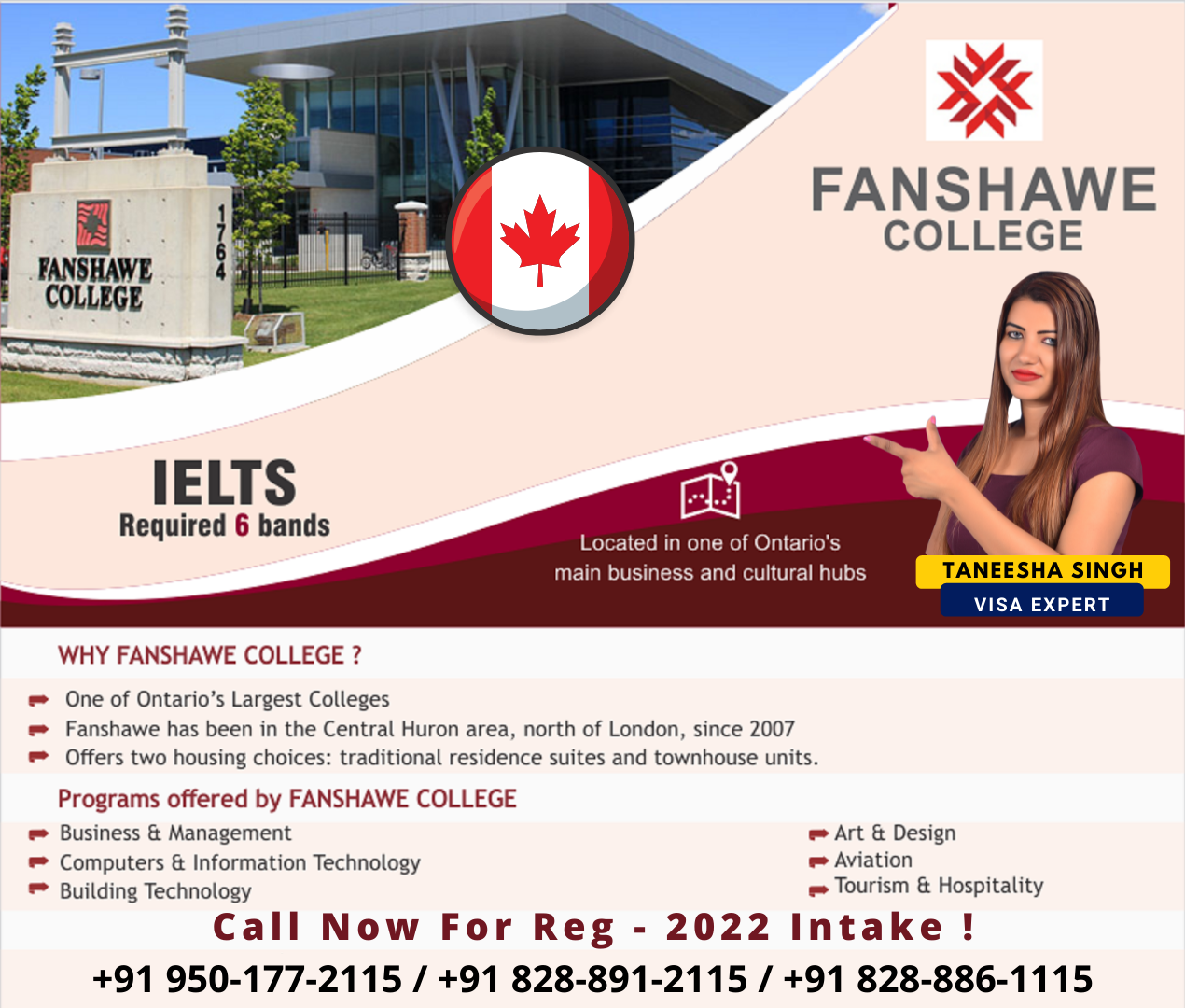 Fanshaw College - Integrity Immigration Group
