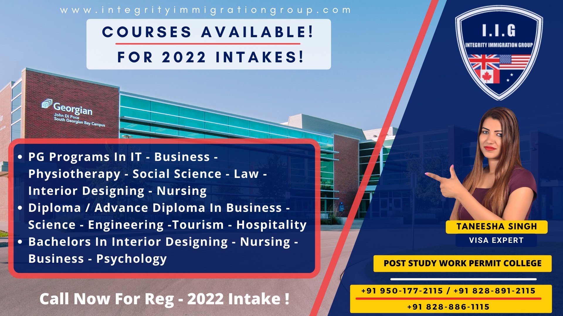 Georgian College Canada - Integrity Immigration Group