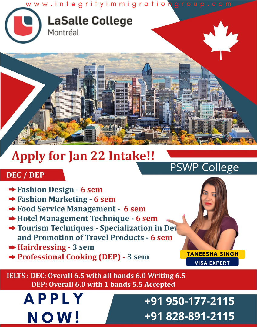 Lasalle College - Integrity Immigration Group