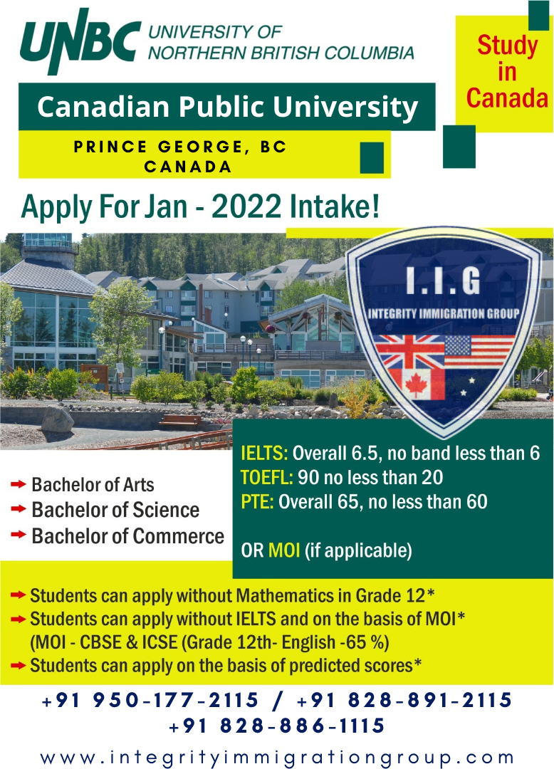 UNBC - Integrity Immigration Group