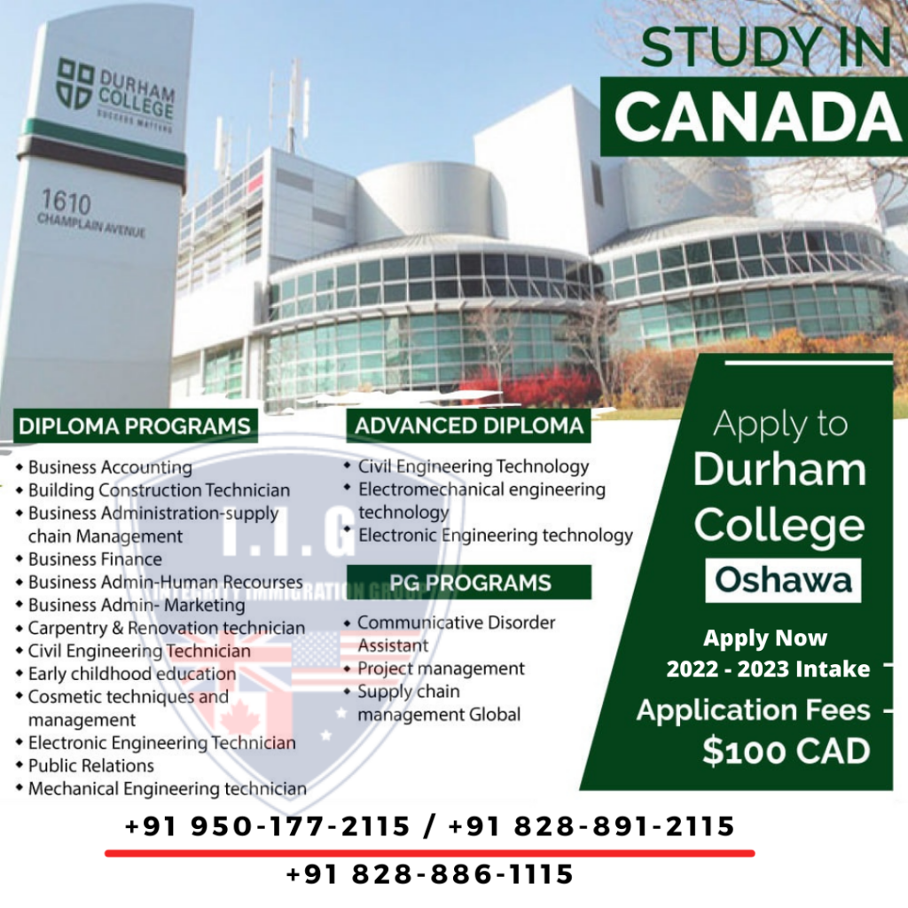 Durham College Canada - IIG Immigration