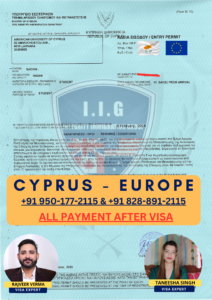 Cyprus Europe Visa - Sachin- IIG Immigration