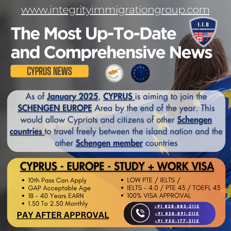 Cyprus Europe Schengen - Integrity Immigration Group
