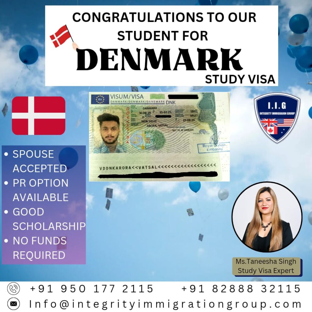 Denmark Europe Schengen Study Visa - Integrity Immigration