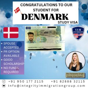 Denmark Europe Schengen Study Visa - Integrity Immigration