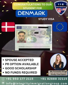 Denmark Europe Schengen Study Visa - Integrity Immigration Groups