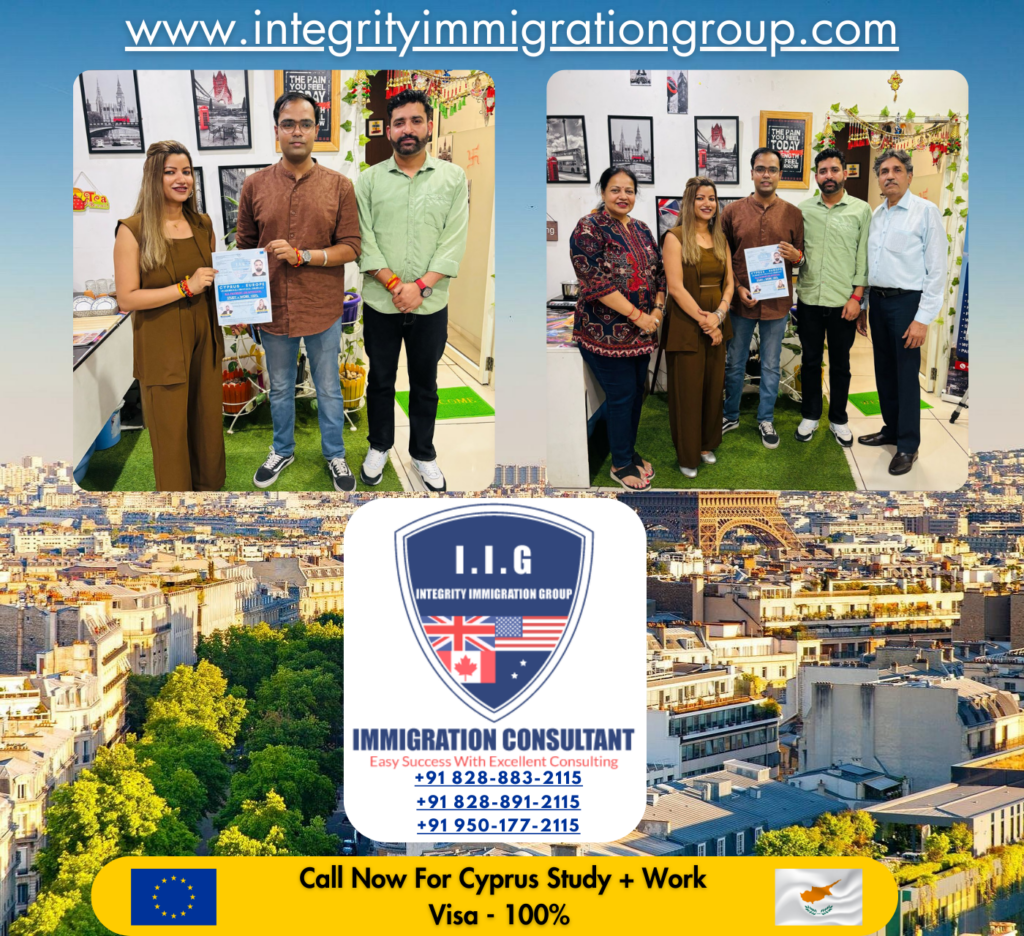 Cyprus Europe Schengen Visa - Integrity Immigration Group - Rajveer Verma