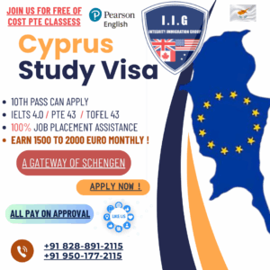 Cyprus Europe Study With Work Visa - Gateway of Schengen - Integrity Immigration Group - Rajveer verma