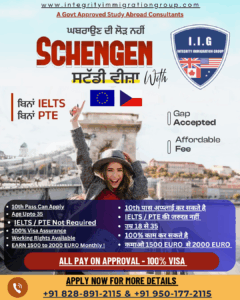 Schengen Europe Study with Work Visa - Integrity Immigration Group