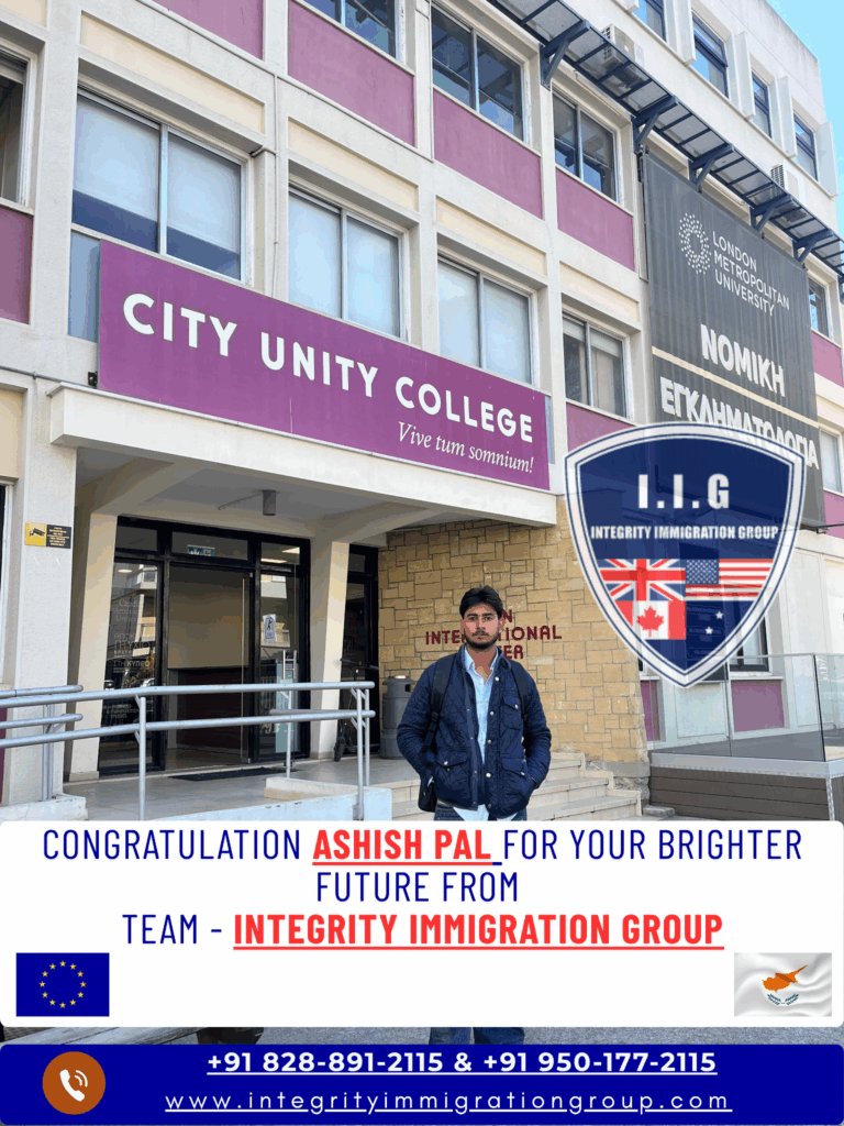 Cyprus Study Work Europe Schengen Visa - City Unity College - Integrity Immigration Group