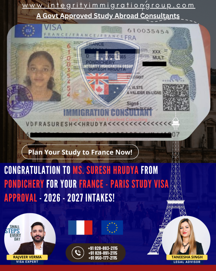 France Visa - Integrity Immigration Group