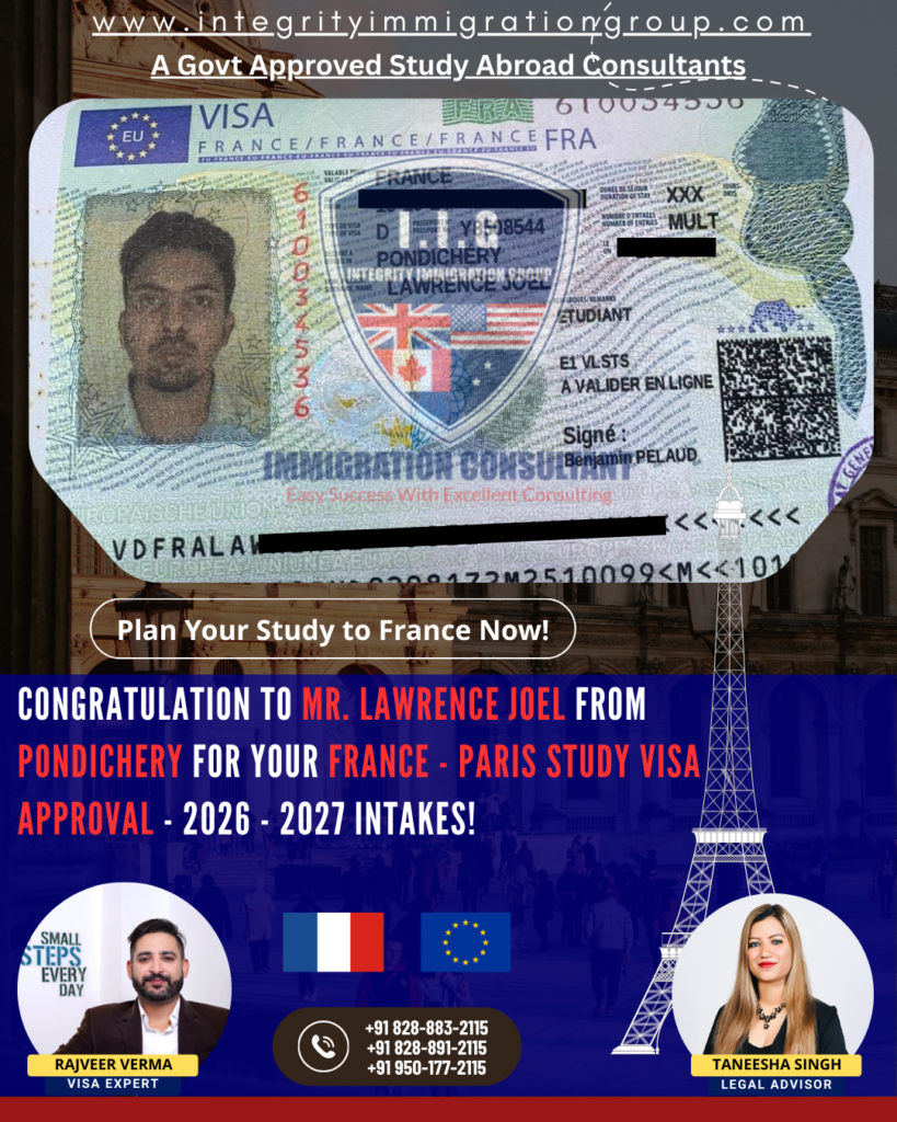 France Visa - Integrity Immigration Group - IIG