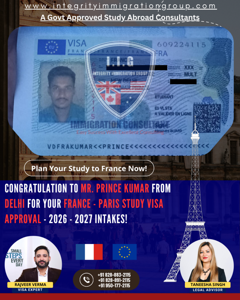 France Visa - Integrity Immigration Groups